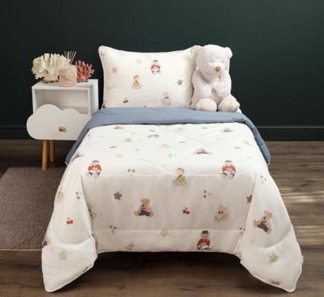 Постельное белье детское с одеялом "Sofi de Marko" Мишка Сатин, 1,5 спальный