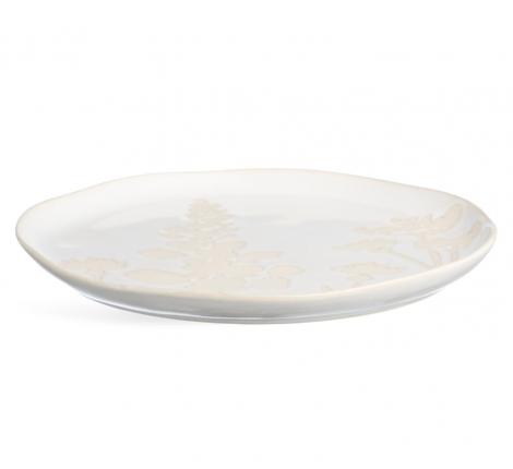 Набор обеденных тарелок 4 штуки "FIELD", диаметр 25,5 см