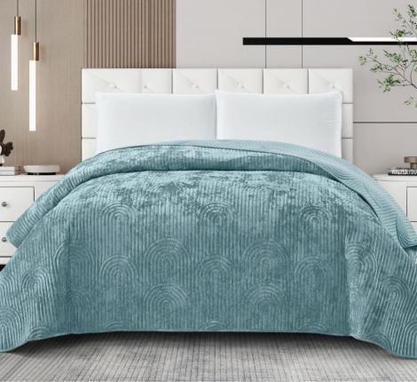 Покрывало велюровое Valtery PMST-27, 240х260