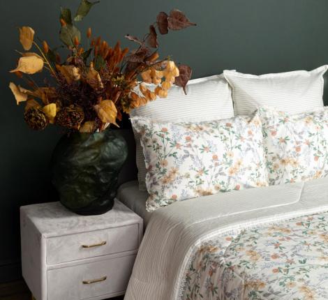 Постельное белье с одеялом "Sofi de Marko" Трина Сатин, Семейный