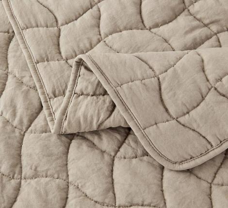 Покрывало "Sofi de Marko" Минелла (бежевый) Жатый сатин, 160х220