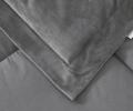 Постельное белье с одеялом "Sofi de Marko" Энрике (антрацит) Велюр, 1,5 спальный