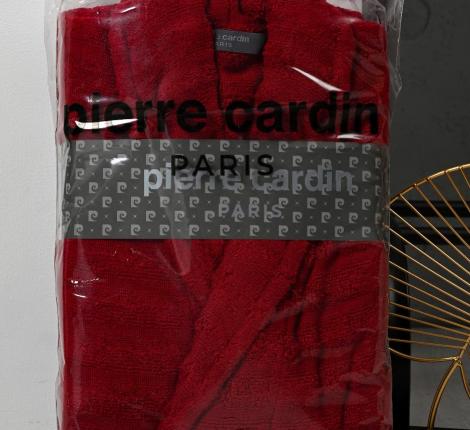Халат мужской "PIERRE CARDIN HOME" малиновый, L/XL