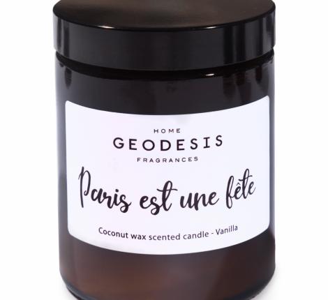 Свеча ароматическая "Geodesis" Paris est une fete, 150 грамм