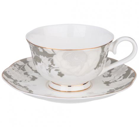 Чайный набор "НЕЖНОСТЬ" на 2 персоны, 4 предмета (250 мл)