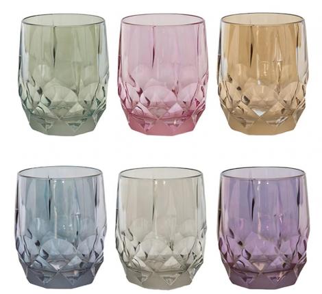 Набор стаканов 6 штук "ALKIMIA" хрустальное стекло, высота 10 см