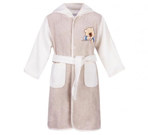 Халат детский "Sofi de Marko" Барни (бежевый), 2-3 года