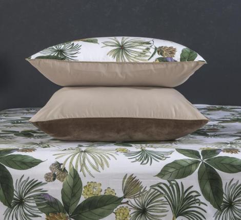 Постельное белье с одеялом "Kazanov.A." Мале (бежевый жемчуг) Велюр/Egypt Cotton, Евро