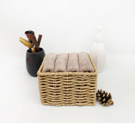 Набор махровых салфеток "Sofi de Marko" Джоди 30х30(4шт), светло-бежевый