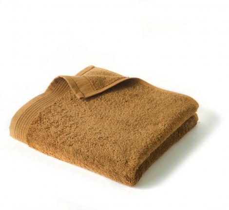 Полотенце махровое "Blanc des Vosges" UNI OCRE (охра), 100х150