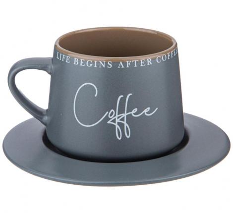 Чайная пара "COFFEEMANIA" 756-459, 320 мл
