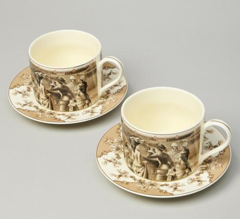 Чайный набор "RENDEZVOUS" 165-574 на 2 персоны, 4 предмета (350 мл)