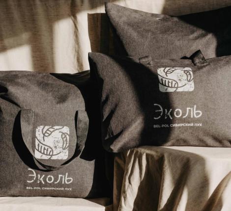 Одеяло пуховое «Эколь» полупух, 150х200