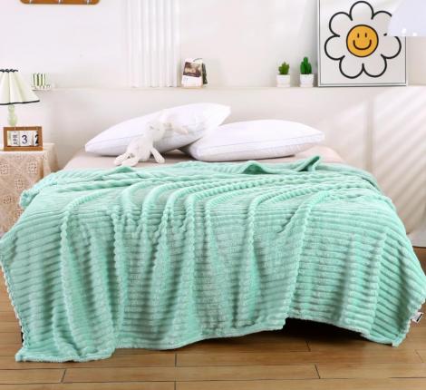 Плед "Cristelle" Stripe premium CST2022-04 Фланель, 200x220