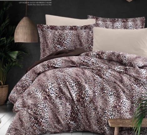 Постельное белье Ecosse "LEOPAR" Сатин, 1,5 спальный