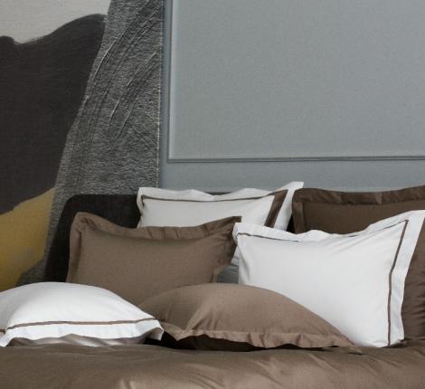 Наволочка с узкой отделкой "ALPINE BROWNIE ALLURE GRASS" Мако-Сатин, 70х70 (2шт)