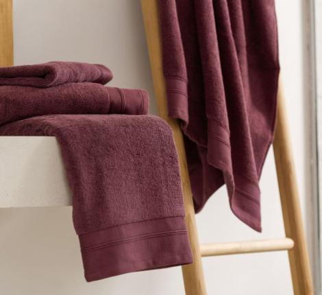 Комплект махровых полотенец "WINE BALANCE GRASS", 40х70+70х140
