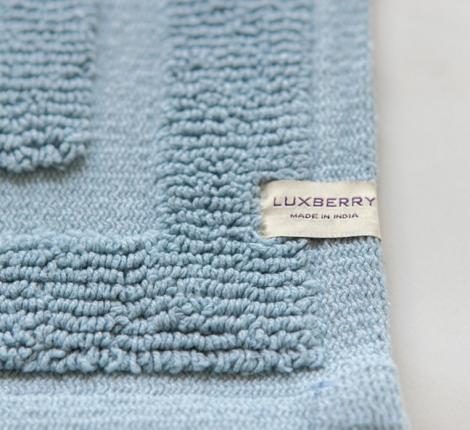Коврик для ванной &quot;Luxberry&quot; BATH1 55x75, голубой