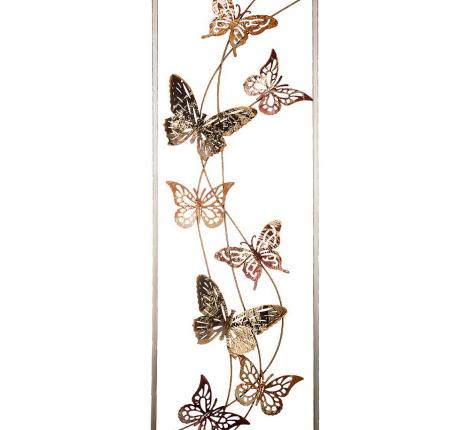 Панно настенное "БАБОЧКИ" 680-112, 31,1*89,5*4,4 см