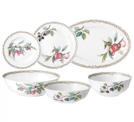 Сервиз обеденный "FRUIT GARDEN" на 6 персон, 23 предмета