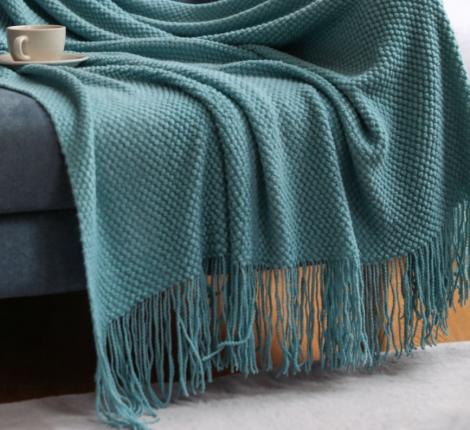 Плед вязаный PA-9, 170х200