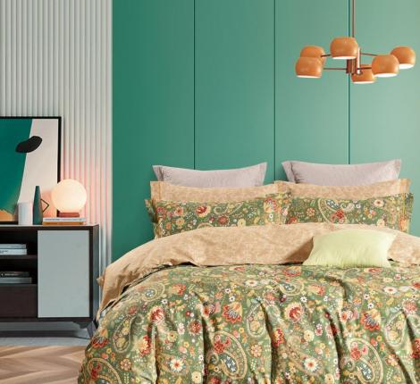 Постельное белье "Cristelle" Amante AM04-136 Сатин, Евро