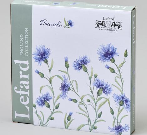 Набор закусочных тарелок 2 штуки "ВАСИЛЬКИ", диаметр 20,5 см