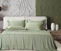 Постельное бельё Sharmes "Bamboo" 2 спальный, оливковый