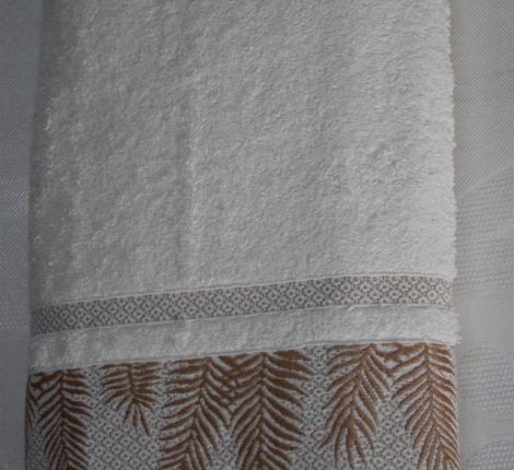 Полотенце махровое "DO&CO" 70х140 (1/1 ) CALI, кремовый