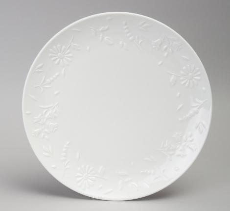 Набор обеденных тарелок 2 шт. "FLOWERS STORY", 25,5*2,5 см