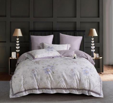 Постельное белье "Asabella" 2240-6 Фланель, Евро