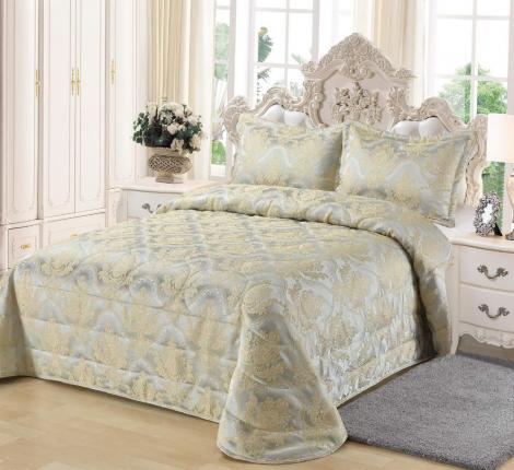 Покрывало "Sofi de Marko" Эсфира (зеленая) Жаккард, 240х260