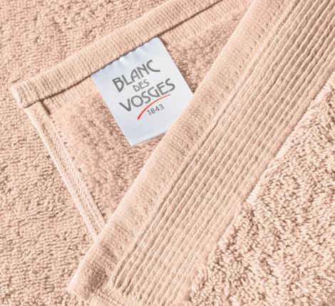 Полотенце "Blanc des Vosges" UNI POUDRE (пудрово-розовый), 30х30-2шт.