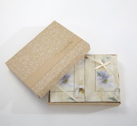 Постельное белье "Asabella" 2287-6 Фланель, Евро