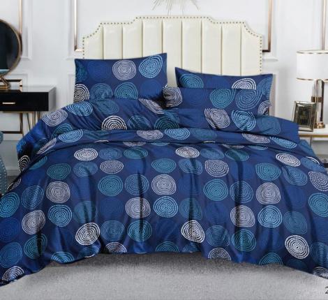 Постельное бельё "Cleo" Art Color 31/283-AC Полисатин, Евро