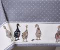 Скатерть с пропиткой "FAMILY FARM" 110х140 см, графит