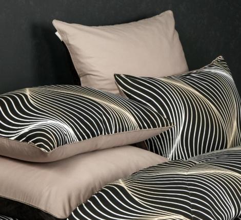 Постельное белье с одеялом "Kazanov.A." Байрон (трюфель) Велюр/Egypt Cotton, Евро