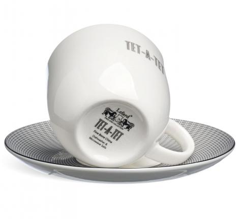 Чайный набор "TET-A-TET" 416-103 на 2 персоны, 4 предмета (300 мл)