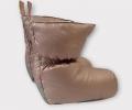 Сапожки-носочки пуховые "Comfort Socks Travel Grass" LATTE, 36-39 р.