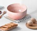 Глиняный набор салатников  4 штуки &quot;Arya&quot; Stoneware диаметр 14 см, Розовый