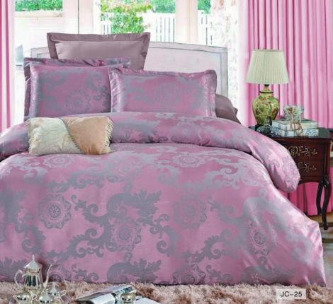 Постельное белье Valtery JC-25 Сатин-Жаккард, Евро