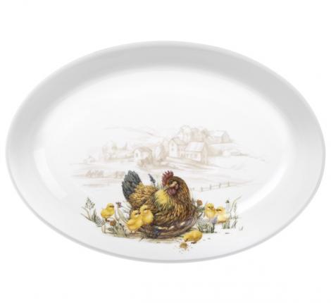 Блюдо овальное "SUNDAY", 26*18,3*3,8 см