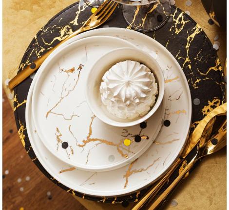 Набор закусочных тарелок 2 шт. "FANTASY", диаметр 18.5 см