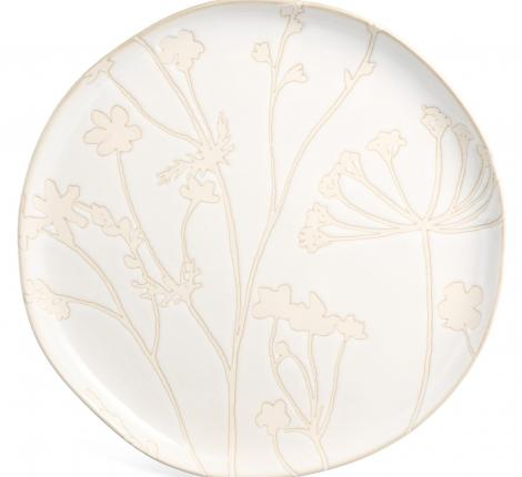 Набор обеденных тарелок 4 штуки "FIELD", диаметр 25,5 см