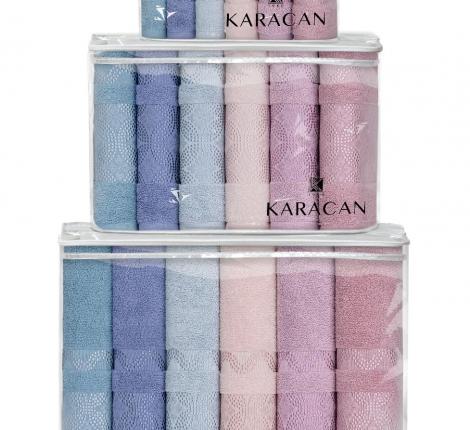 Набор махровых полотенец KARACAN "Regina", 30х50-6 шт.