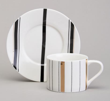 Чайный набор "TOP STYLE" 165-610 на 6 персон, 12 предметов (250 мл)