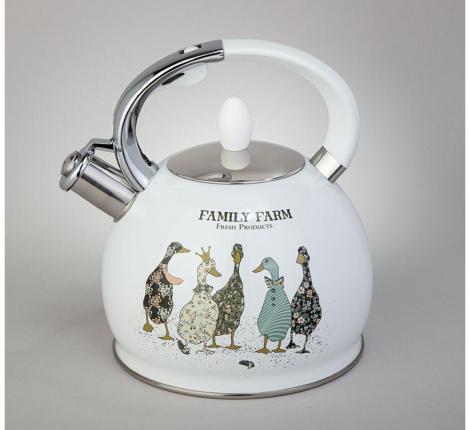 Чайник со свистком "FAMILY FARM", 3,0 л