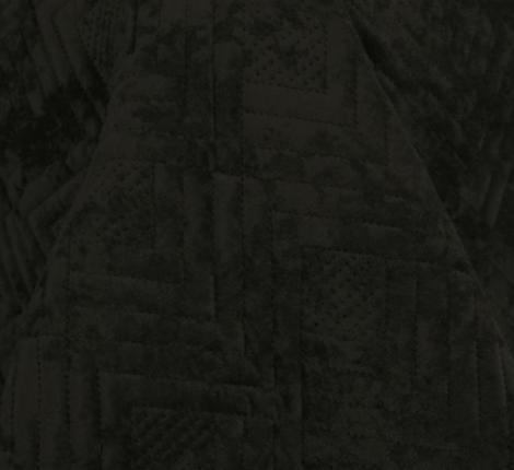Покрывало из вареного бархата "KARTEKS" 01, 230х250 (антрацит)