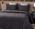 Покрывало "Sofi de Marko" Нобилис (антрацит) Велюр, 240х260