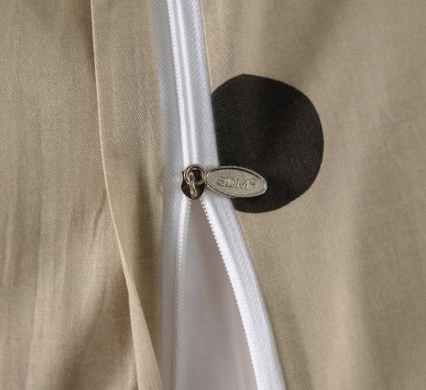 Постельное белье "Sofi de Marko" Росси (персик) Сатин, Семейный